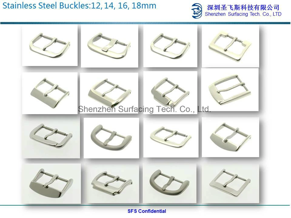 OEM 316L Stainless Steel Pin Watch Buckle Mirror Buffing Finish