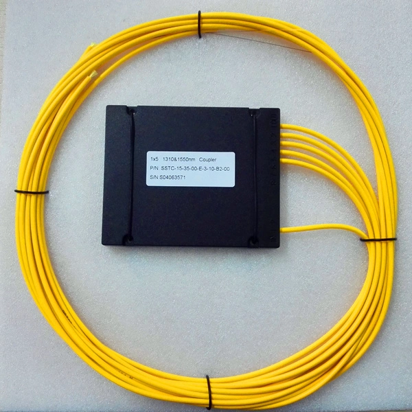 ABS Box 1X4 Fiber Optic Fused Coupler