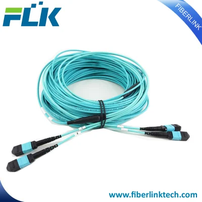 24 fibre optique Om3 MTP/MPO câble tronc fibre optique