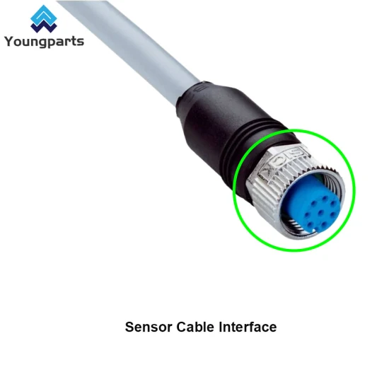 Capteurs à fibre optique en acier inoxydable usinés par commande numérique par ordinateur logeant des connecteurs de câble