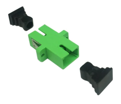 Adaptateur Fibre Simplex LC APC LC Upc APC Sm Dx Coupleur Vert Adaptateur Fibre Optique Adaptateur Fibre Optique